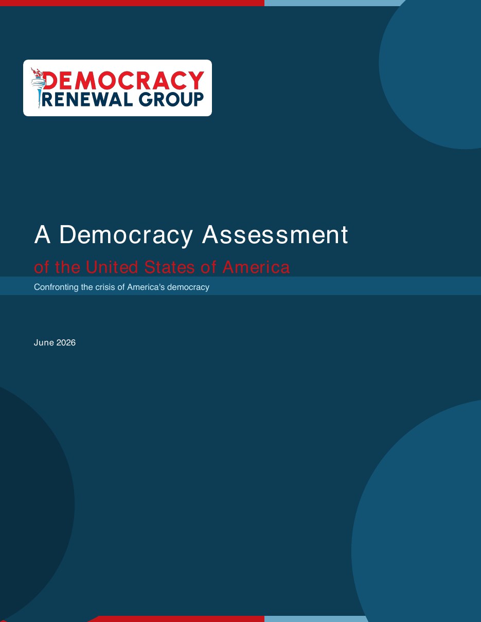 Cover of A Democracy Assessment of the United States of America